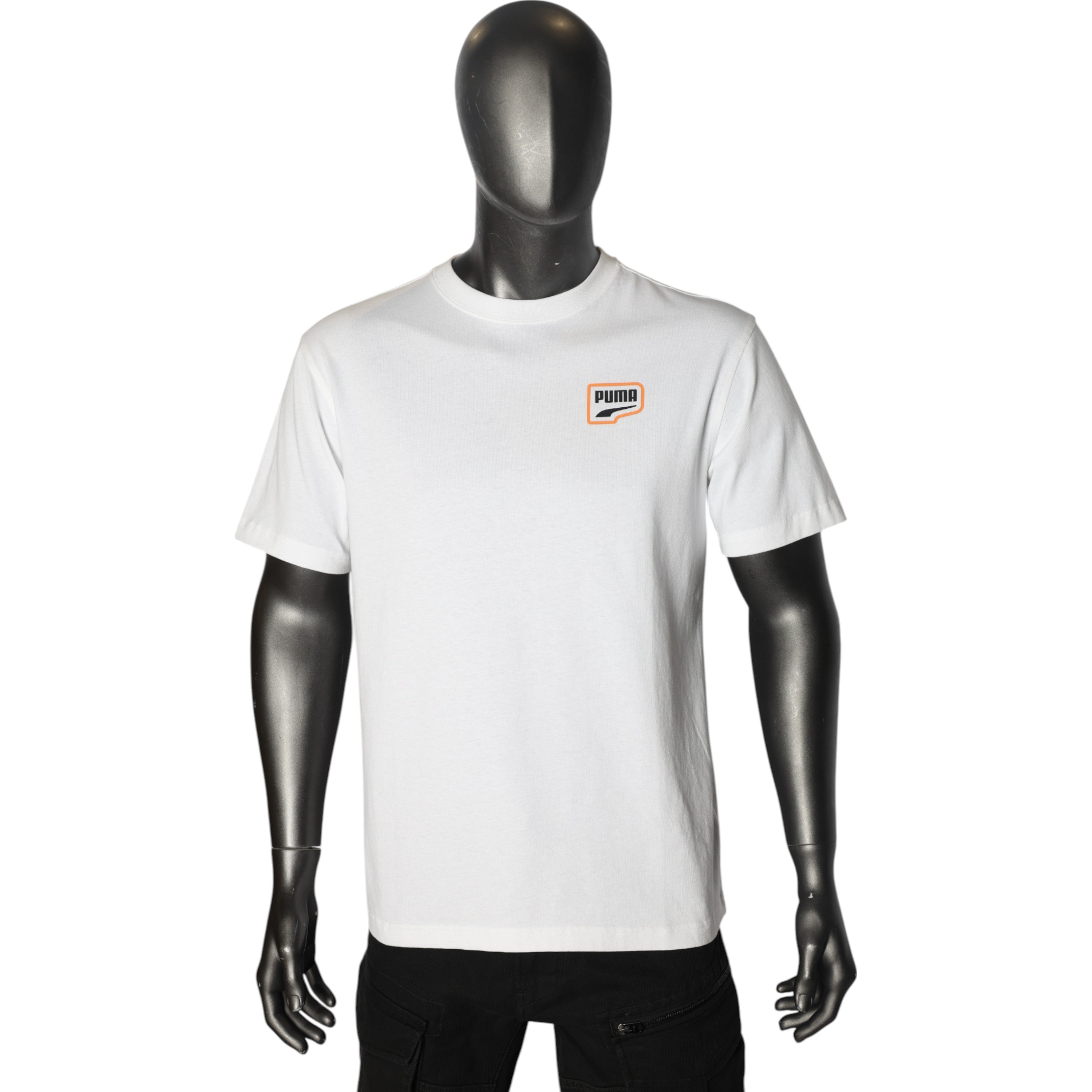 Puma T-Shirt Downtown Graphic Print White